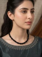 The Midnight Twist Beaded Necklace