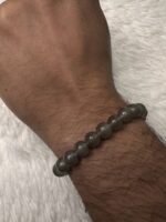 The Dark Grey Stretchable Bracelet - Image 2