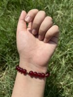 The Maroon & Gold Stretchable Bracelet - Image 3