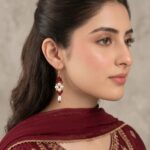 Crimson Pearl Earrings
