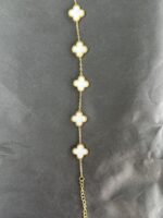 Classic White Clover Bracelet - Image 3