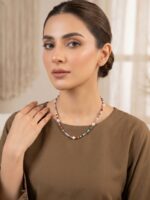 Kaleidoscope Pearl Beaded Necklace