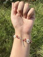Crimson Pearl Bracelet - Image 3