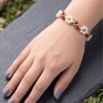 Crimson Pearl Bracelet