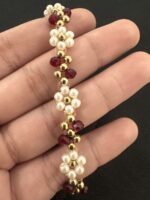 Crimson Pearl Bracelet - Image 4