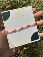 Sunset Pop Seed Beads Bracelet - Image 5
