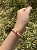 Sunset Pop Seed Beads Bracelet - Image 4