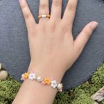 Sunset Bloom Bracelet & Ring Set