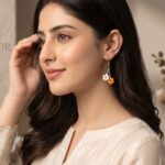 Citrus Bloom Dangle Earrings