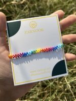 Rainbow Pop Seed Beads Bracelet - Image 5