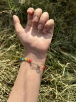 Rainbow Pop Seed Beads Bracelet - Image 4