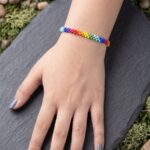 Rainbow Pop Seed Beads Bracelet