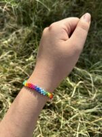 Rainbow Pop Seed Beads Bracelet - Image 3