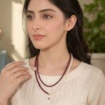 Crimson Pearl Necklace