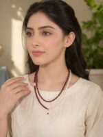 Crimson Pearl Necklace