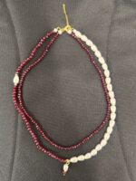 Crimson Pearl Necklace - Image 3