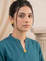 Golden Sunflower Enamel Set