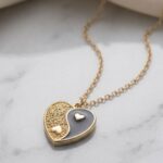 Yin Yang Heart Pendant