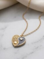 Yin Yang Heart Pendant