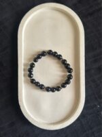 Midnight Gold Beaded Bracelet - Image 4