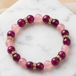 Berry & Blush Crystal Bracelet