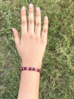 Berry & Blush Crystal Bracelet - Image 2