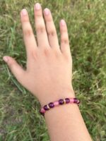 Berry & Blush Crystal Bracelet - Image 3