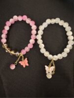 The Butterfly Charm Stretchable Bracelet Set - Image 3