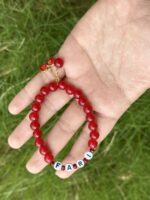 The Signature Crimson Custom Name Bracelet - Image 2