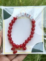 The Signature Crimson Custom Name Bracelet - Image 3