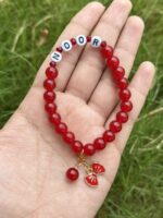 The Signature Crimson Custom Name Bracelet - Image 4