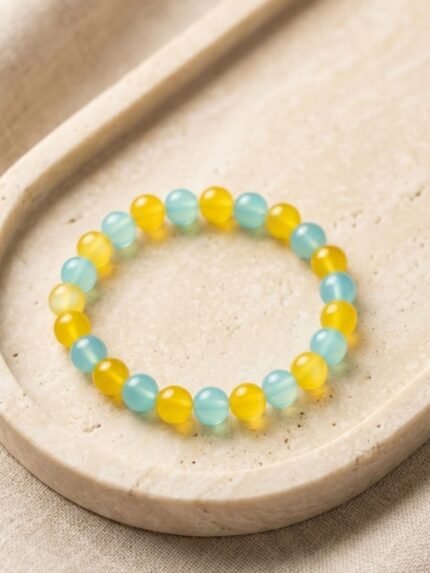 Sun & Surf Beaded Bracelet