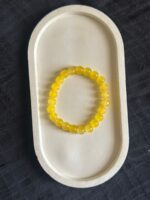 Sunlit Amber Minimalist Bracelet - Image 2