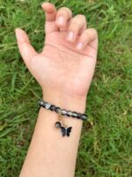 Black Butterfly Charm Bracelet - Image 3