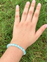 Sky Blue Butterfly Charm Bracelet - Image 4