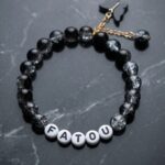 Customized Black Crackle